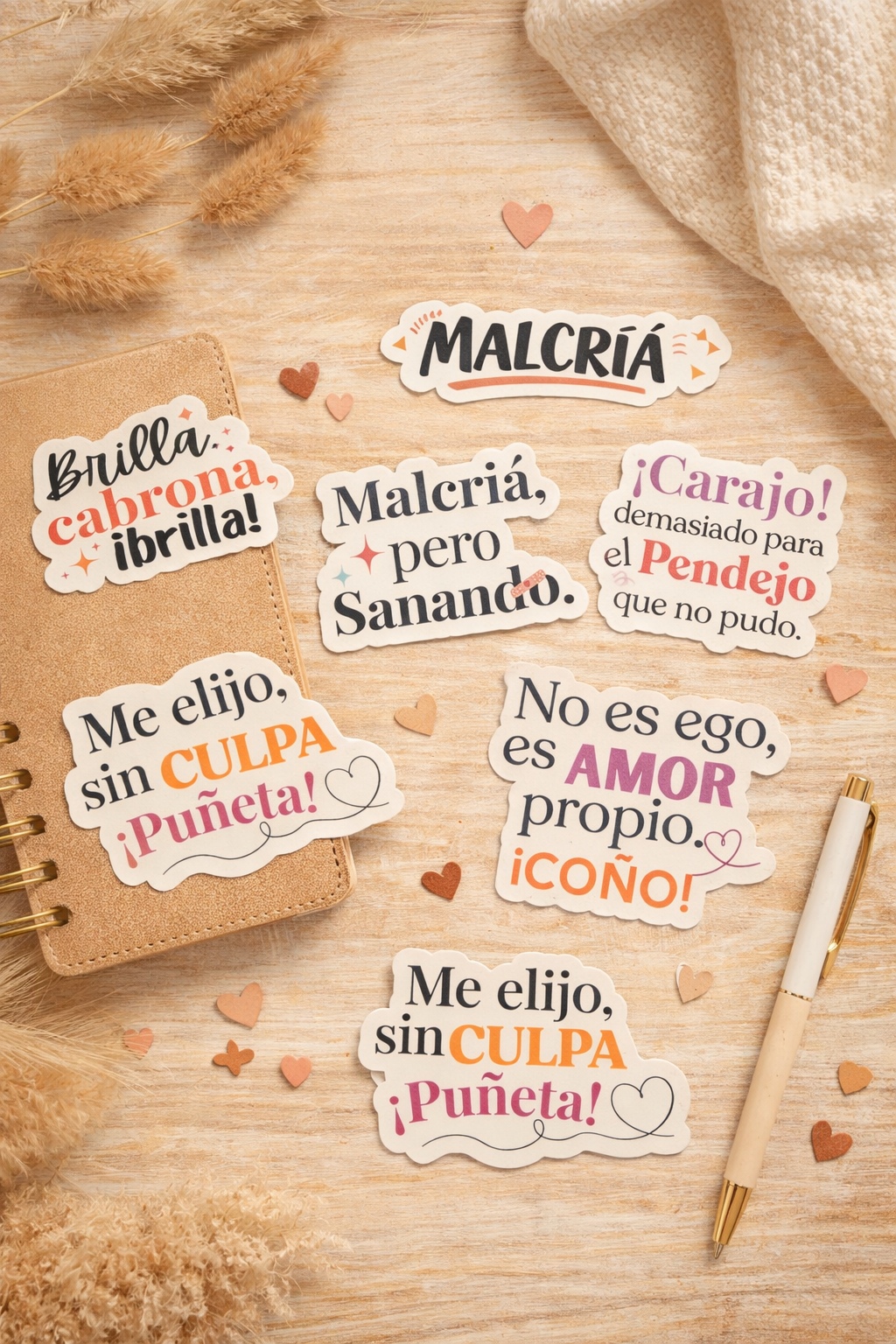 Stickers-"Malcria"
